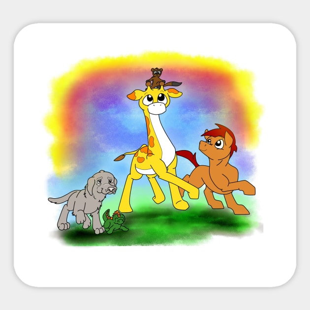 Best Buddies Sticker by RockyHay